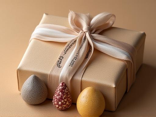 美しくパッケージングされた伝統工芸品